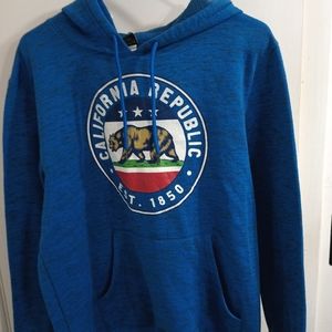 Men's long sleeve hoodie size small